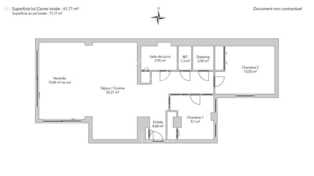 Appartement à PARIS-18E