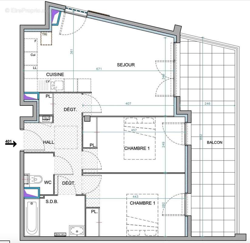 Appartement à ANTIBES