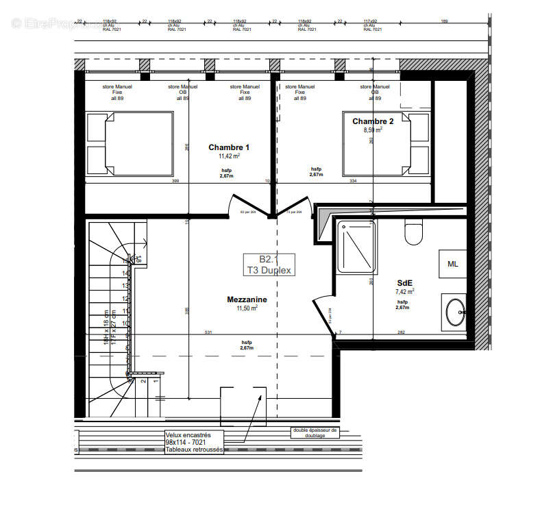 Appartement à QUIMPER