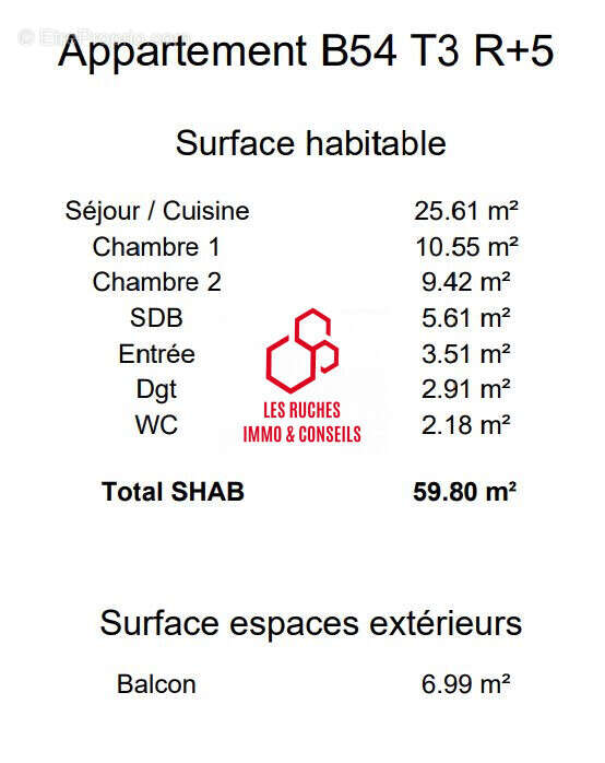 Appartement à BOISSY-SAINT-LEGER