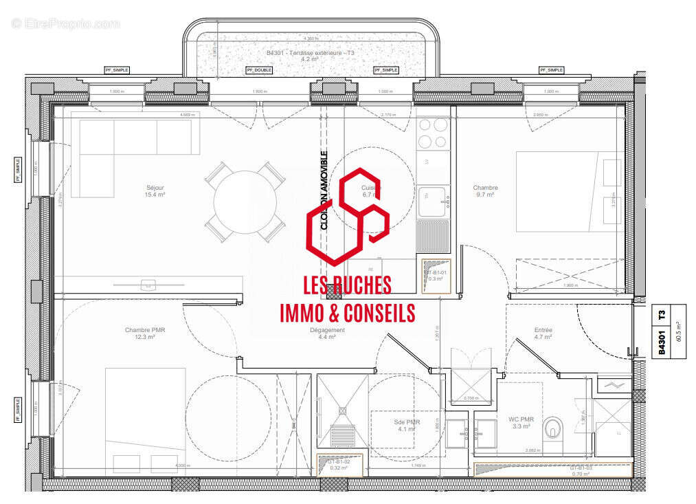 Appartement à BRY-SUR-MARNE