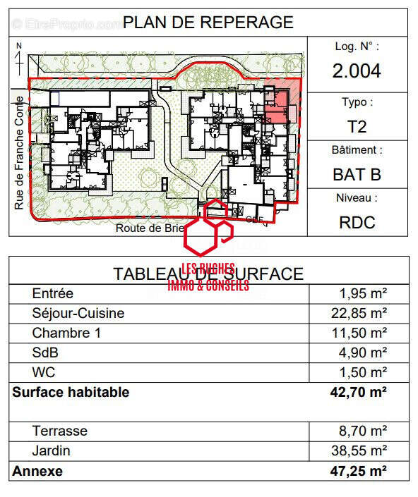Appartement à BRUNOY