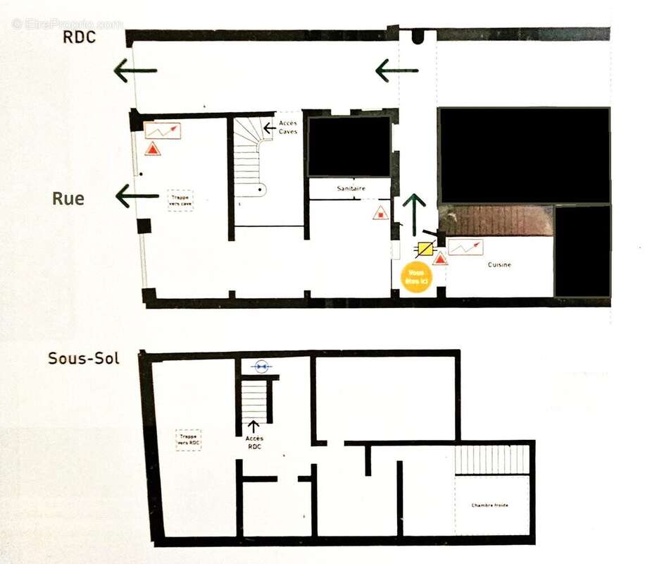 Plans évacuation - Autre à PARIS-11E