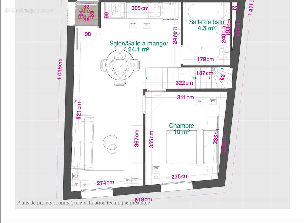 Appartement à ANTIBES