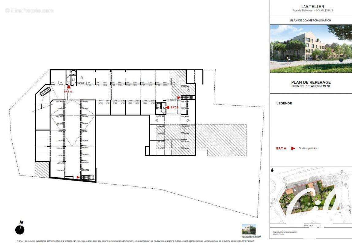 Parking à BOUGUENAIS