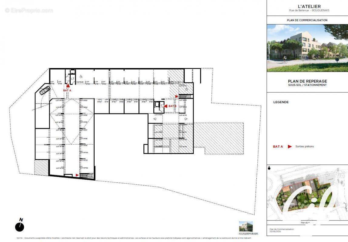Parking à BOUGUENAIS