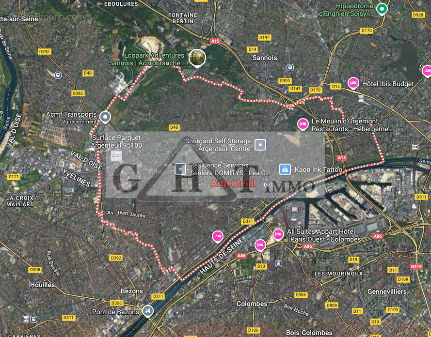 Terrain à ARGENTEUIL