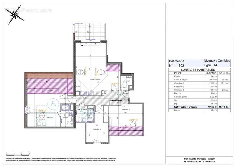 Appartement à BRENTHONNE