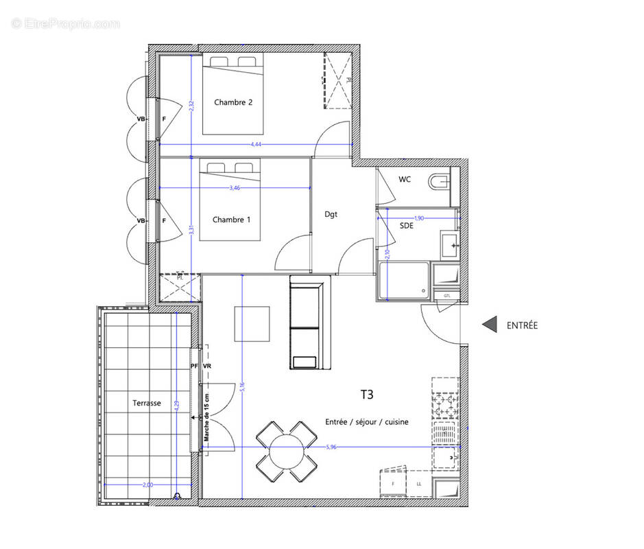 Appartement à ANTIBES