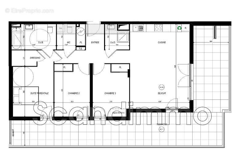Appartement à SAINT-LAURENT-DU-VAR