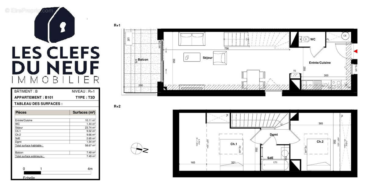 Appartement à TOULOUSE