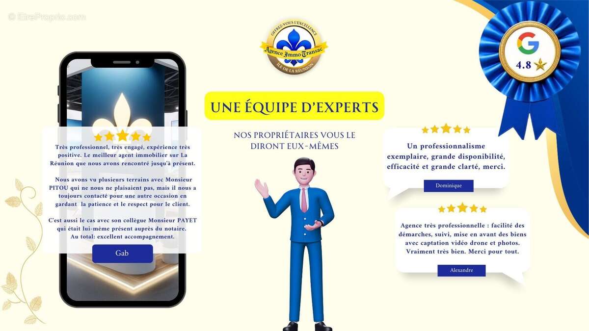 Terrain à SAINT-PAUL