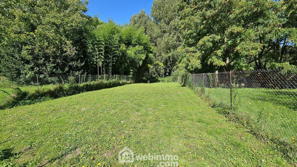 Un terrain plat et clos. - Terrain à MILLY-LA-FORET
