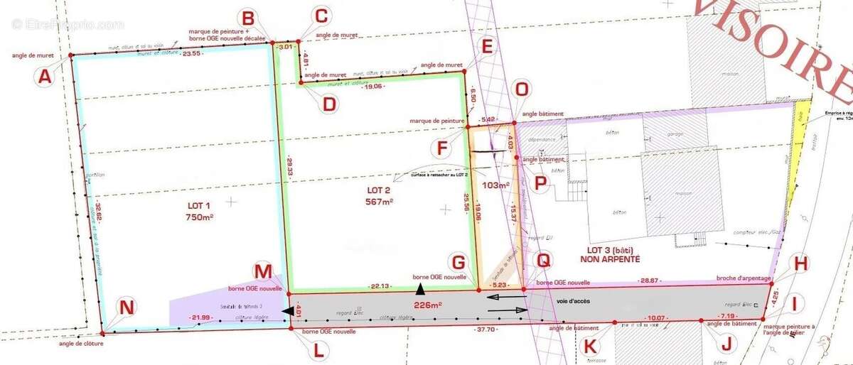 Terrain à BOUXIERES-AUX-DAMES