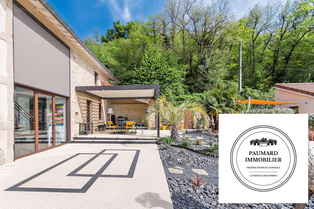 terrasse - Maison à ROMANS-SUR-ISERE