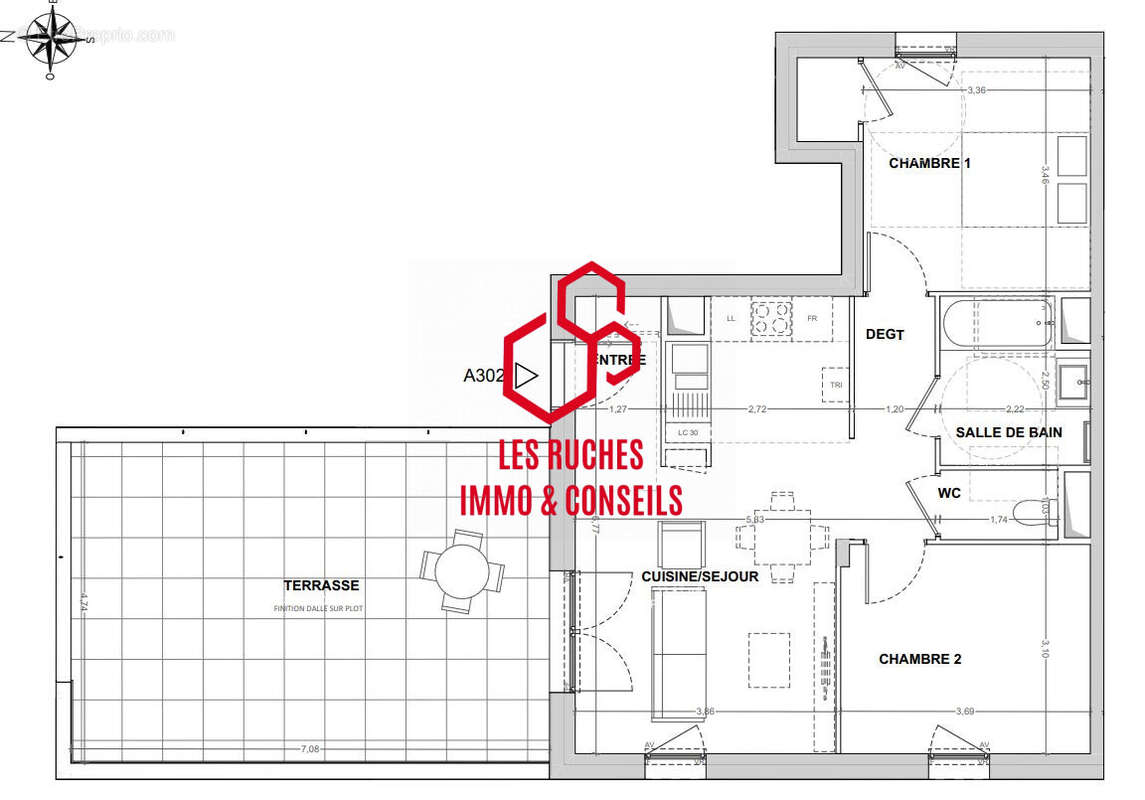 Appartement à CERGY