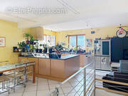 séjour cuisine 1 - Maison à SAINT-JEAN-LE-VIEUX