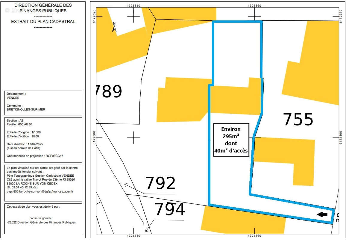 Maison à BRETIGNOLLES-SUR-MER