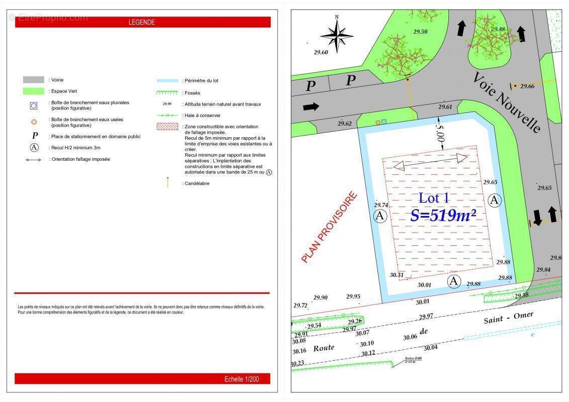 Terrain à HAZEBROUCK