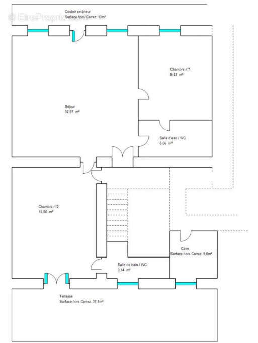 Appartement à MENTON