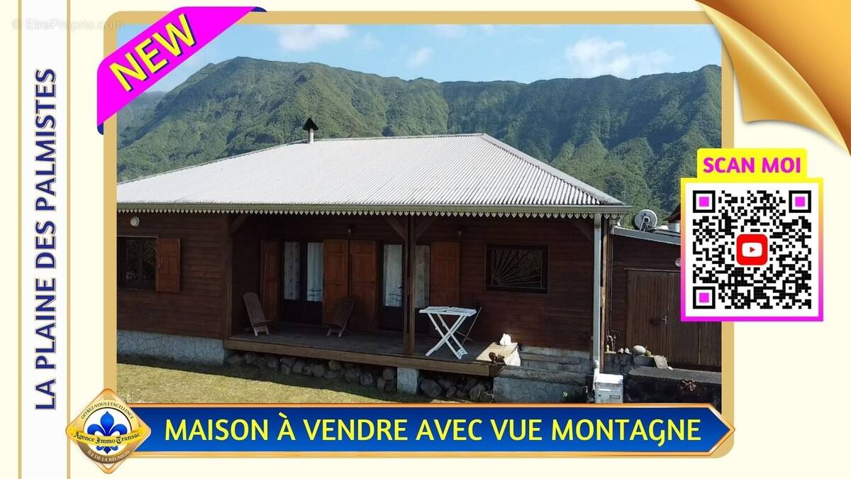 Maison à LA PLAINE-DES-PALMISTES