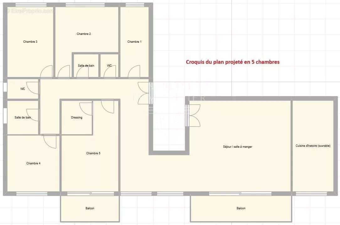 Appartement à PARIS-15E