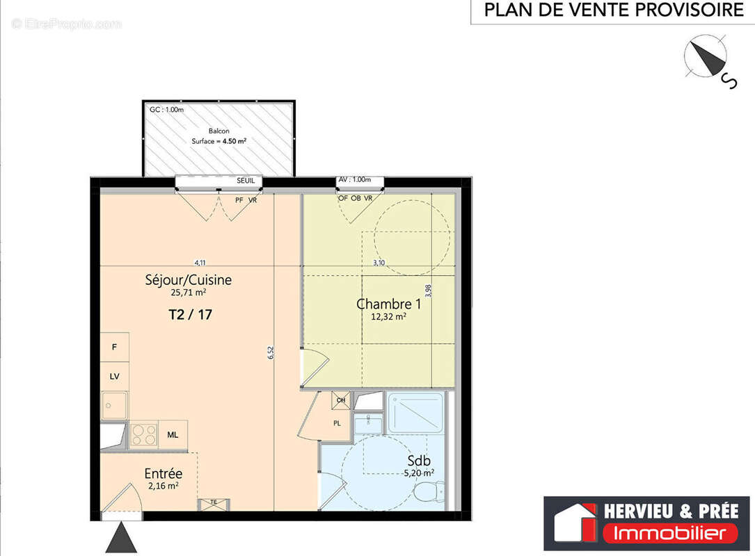 Appartement à LION-SUR-MER