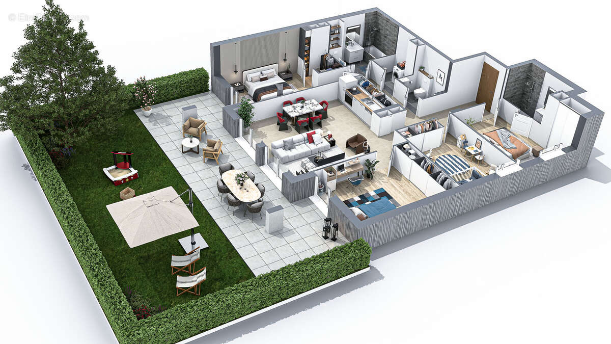 Côté forêt à Reignier