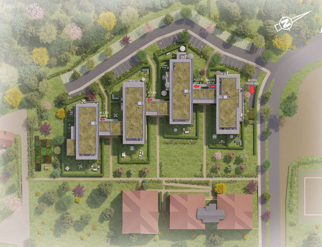 Côté forêt à Reignier