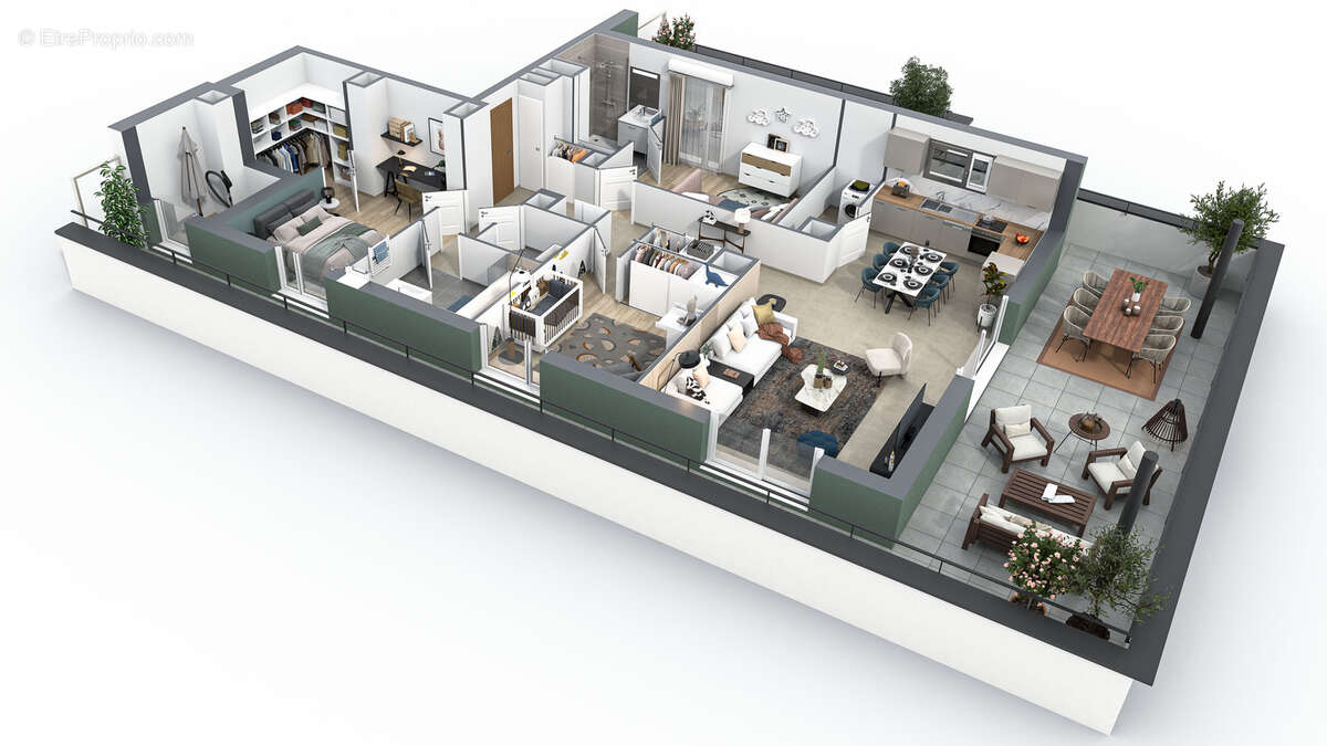 Côté forêt à Reignier