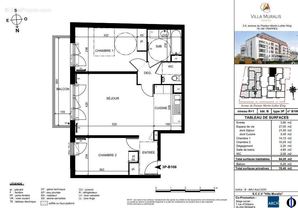 Villa muralis à Trappes