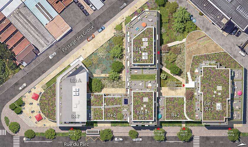 Linéa parc à Noisy Le Sec