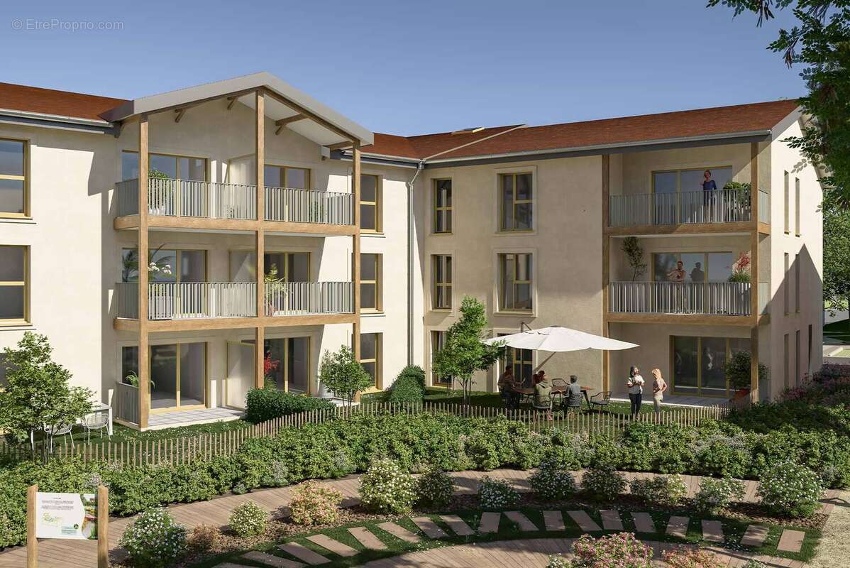 Les terrasses des 3 parcs à Coublevie