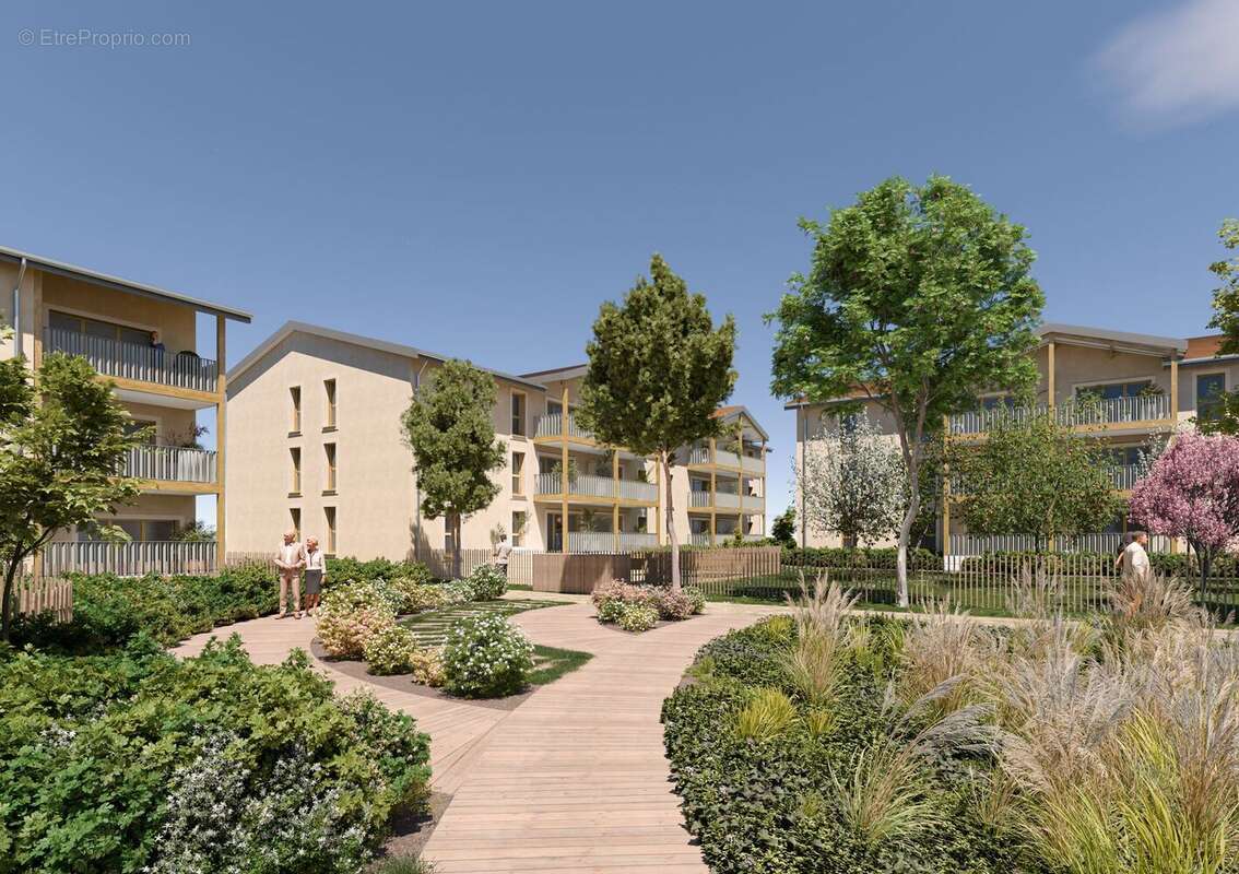 Les terrasses des 3 parcs à Coublevie