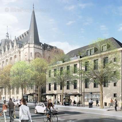 Horizon cathédrale à Chartres