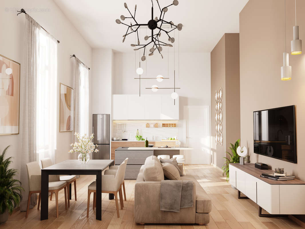 Horizon cathédrale à Chartres