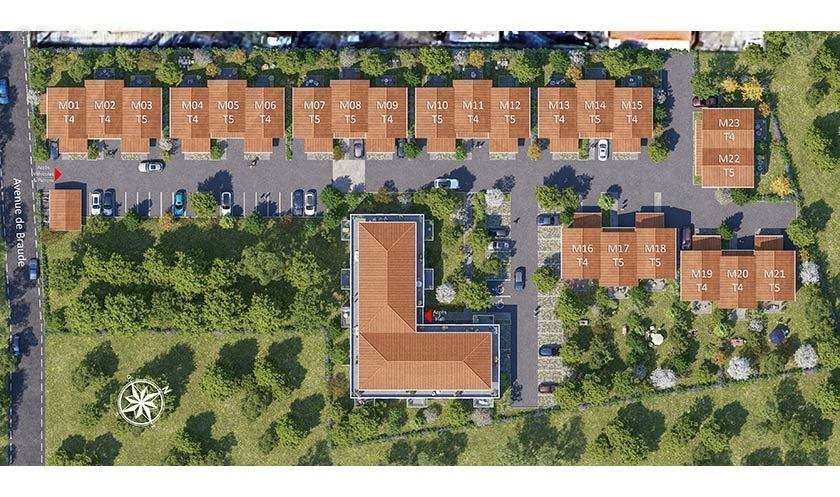 Les jardins de braude à Le Taillan Medoc